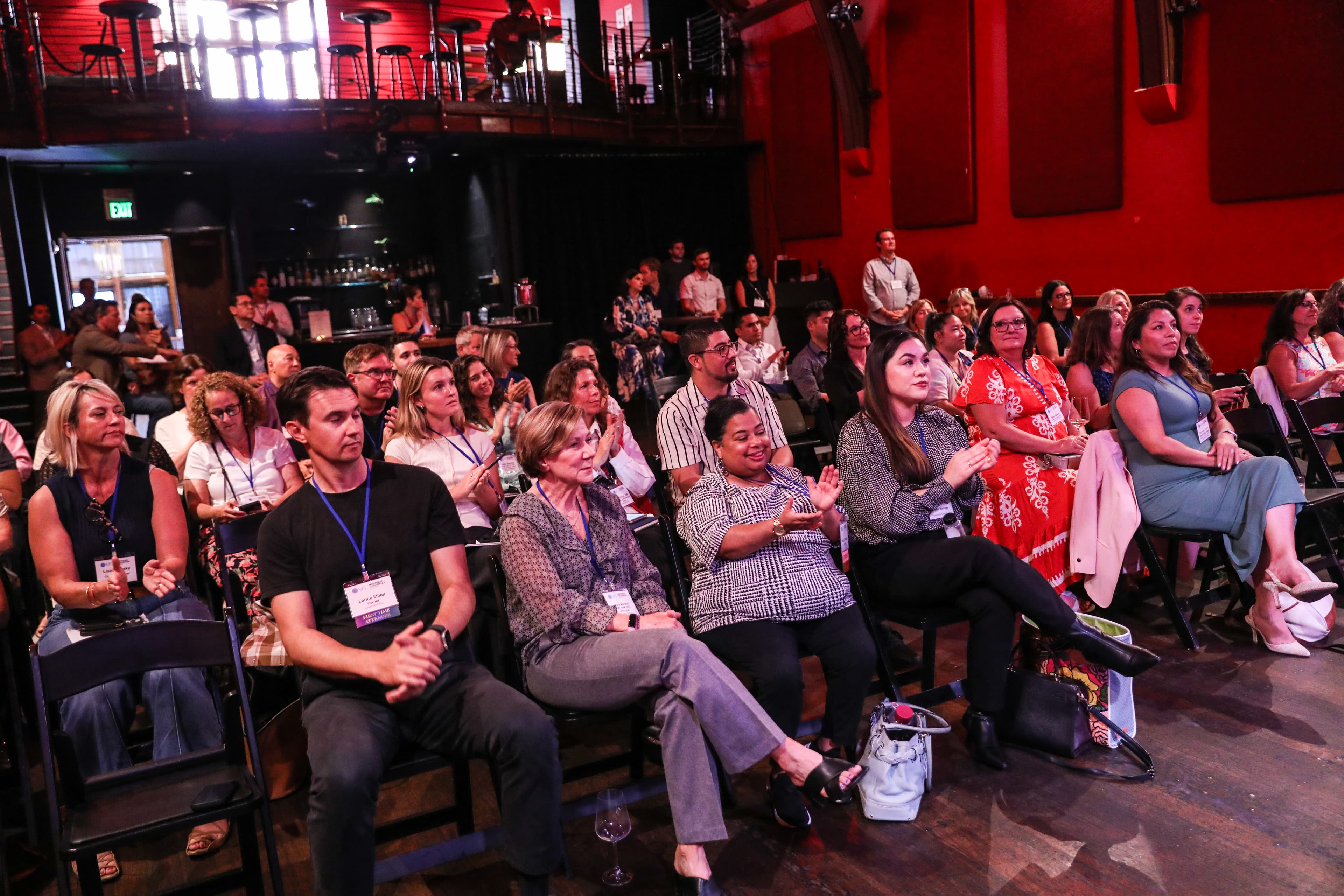 Engaged audience at an MPI industry event