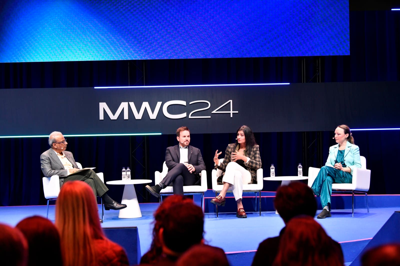 Panel discussion at a Silicon Valley Speakers conference event