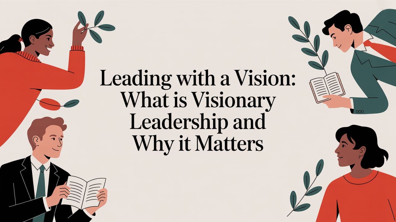 What is visionary leadership? Traits, examples, and how to spot it